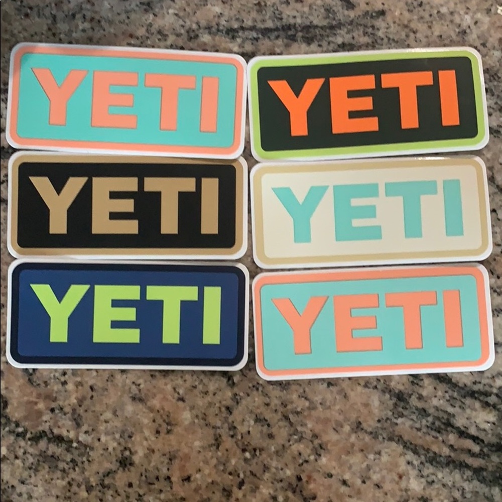 YETI Stickers